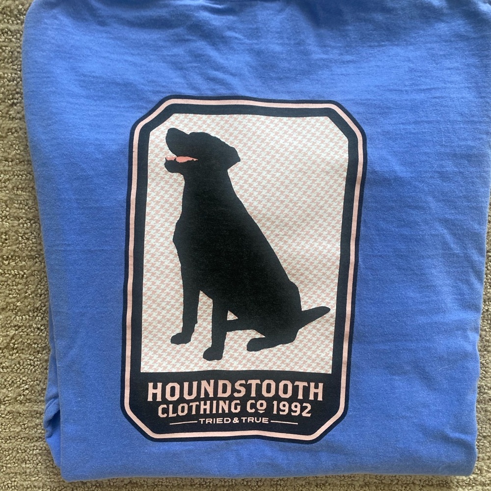 Houndstooth Long Sleeve T-Shirt